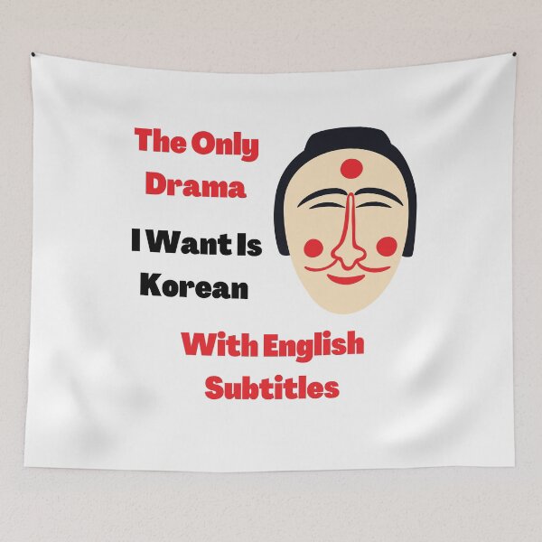 Item preview, The Only Drama I Want Is Korean With English Subtitles -Korean English Subtitles Drama  designed and sold by marwan elsaeed.