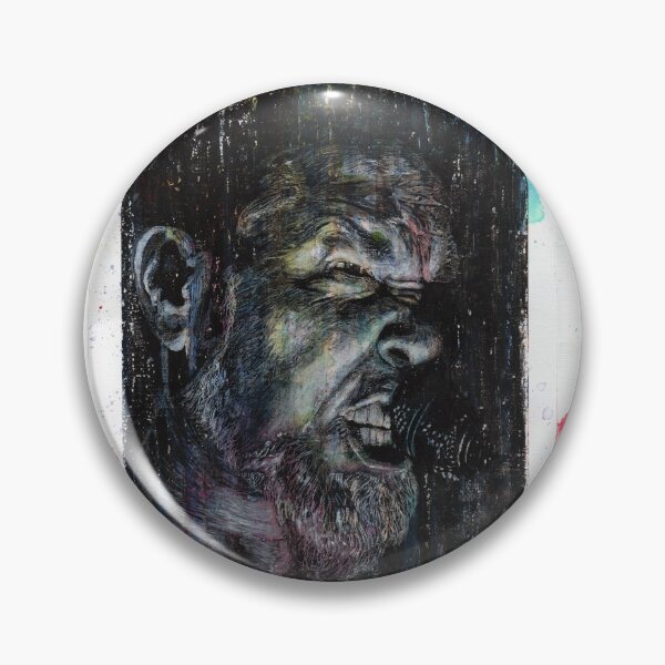 Item preview, James Hetfield - Hand Drawn Oil and Ink Portrait designed and sold by HRHildebrand.