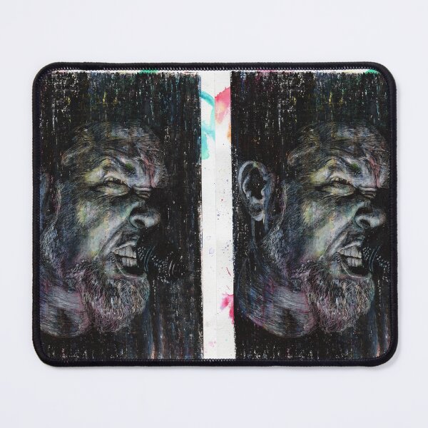 Item preview, James Hetfield - Hand Drawn Oil and Ink Portrait designed and sold by HRHildebrand.