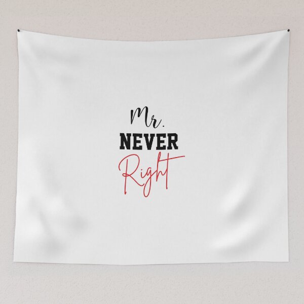 Item preview, Mrs. Always Right , Mr. Right , Mr. and Ms. , Valentines Day, Matching Couple Teachers day Gift for Valentines Day Funny Rude Offensive saying, designed and sold by joygift369.