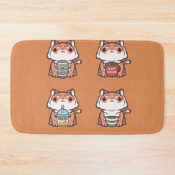 Item preview, Cute Tiger Collection Kawaii Hot Cocoa Coffee Matcha Milk Tea designed and sold by patrick10reyes.