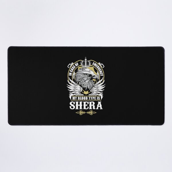 Artikelvorschau, Shera Name T-Shirt - Im Notfall ist meine Blutgruppe Shera Geschenkartikel Tee entworfen und verkauft von artiagasonya.