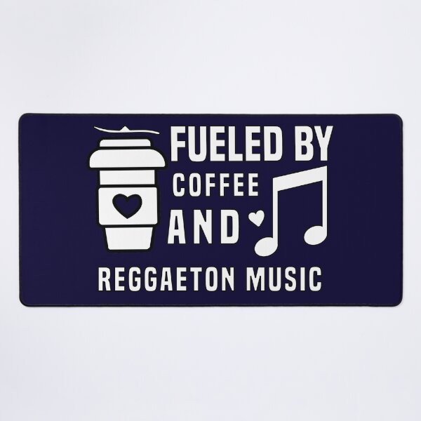 Item preview, fueled by coffee and reggaeton music designed and sold by Shorim.