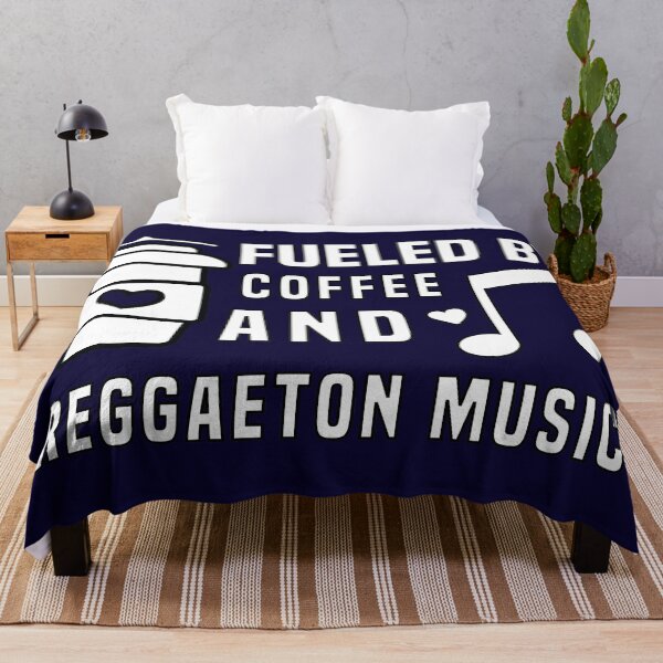 Item preview, fueled by coffee and reggaeton music designed and sold by Shorim.