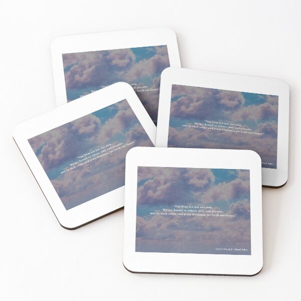 Item preview, Cloud Atlas Quote - our lives are not our own designed and sold by AtlasOfStories.