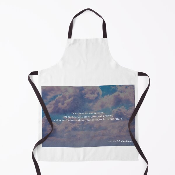 Item preview, Cloud Atlas Quote - our lives are not our own designed and sold by AtlasOfStories.