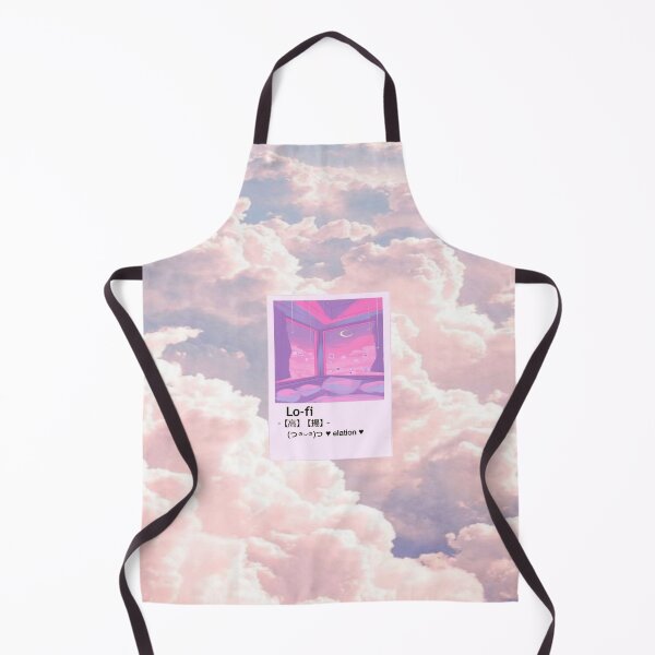 Item preview, aesthetic Pink Wallpaper Lo-fi retro anime designed and sold by Design Repo.
