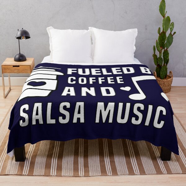 Item preview, fueled by coffee and salsa music designed and sold by Shorim.