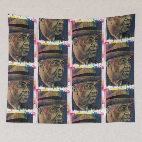 Item preview, Oscar Micheaux - Hand Drawn Oil and Ink Portrait designed and sold by HRHildebrand.