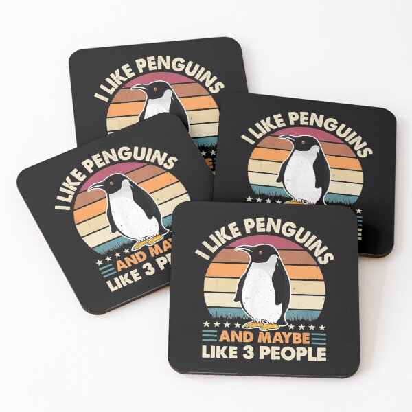 Item preview, I Like Penguins and Maybe 3 People designed and sold by larryscott84.