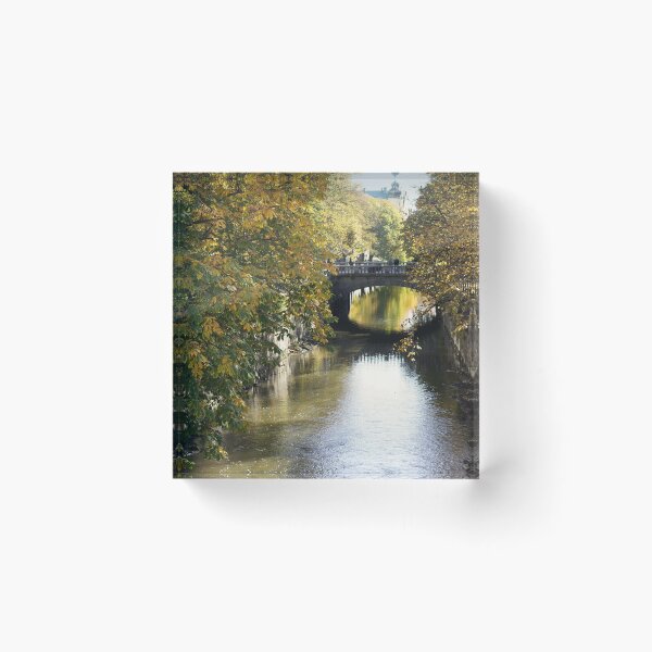 Item preview, Uppsala, Fyris river, autumn designed and sold by BnW-Vision.