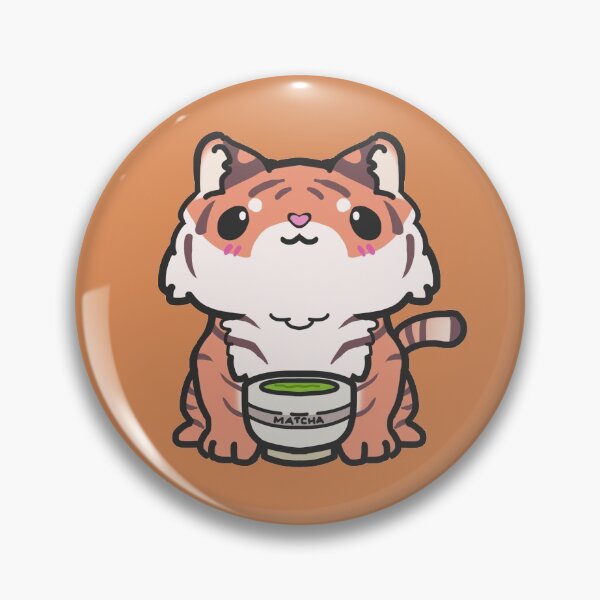 Item preview, Cute Tiger Matcha Tea Kawaii designed and sold by patrick10reyes.