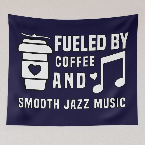 Item preview, fueled by coffee and smooth jazz music designed and sold by Shorim.