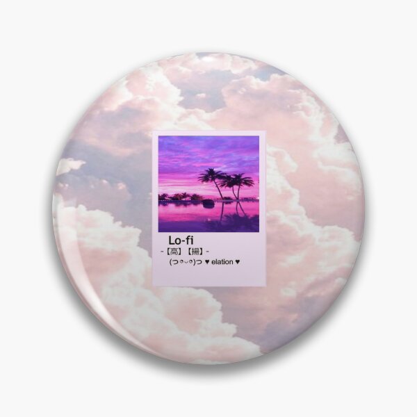 Item preview, aesthetic Pink Wallpaper Lo-fi retro anime  designed and sold by Design Repo.