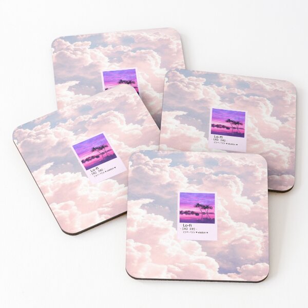Item preview, aesthetic Pink Wallpaper Lo-fi retro anime  designed and sold by Design Repo.