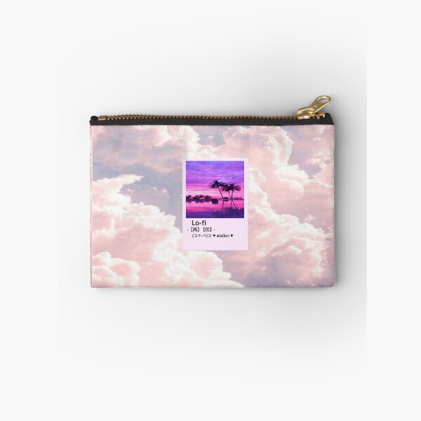 Item preview, aesthetic Pink Wallpaper Lo-fi retro anime  designed and sold by Design Repo.