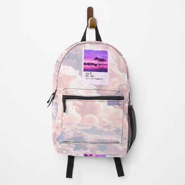 Item preview, aesthetic Pink Wallpaper Lo-fi retro anime designed and sold by Design Repo.