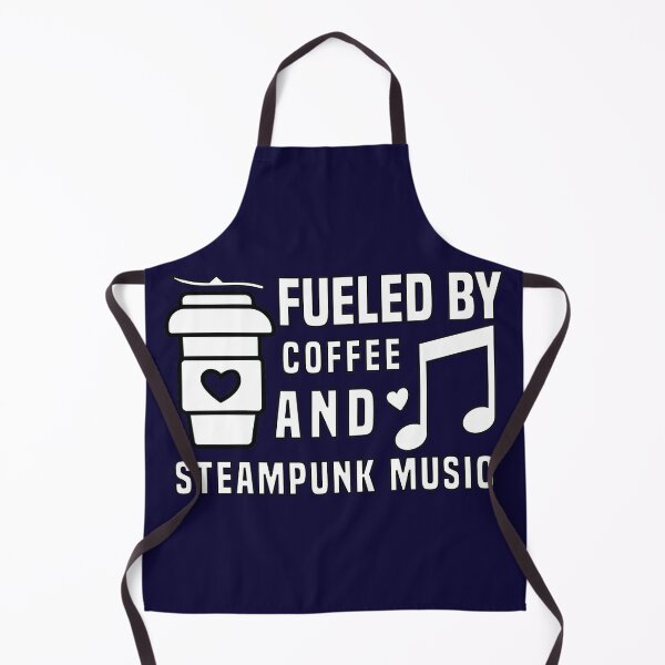 Item preview, fueled by coffee and steampunk music designed and sold by ONMON.