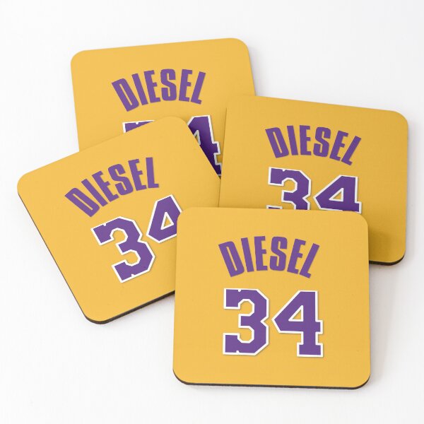 Item preview, Shaquille Shaq Diesel O'Neal 34 designed and sold by LakeshowThreads.