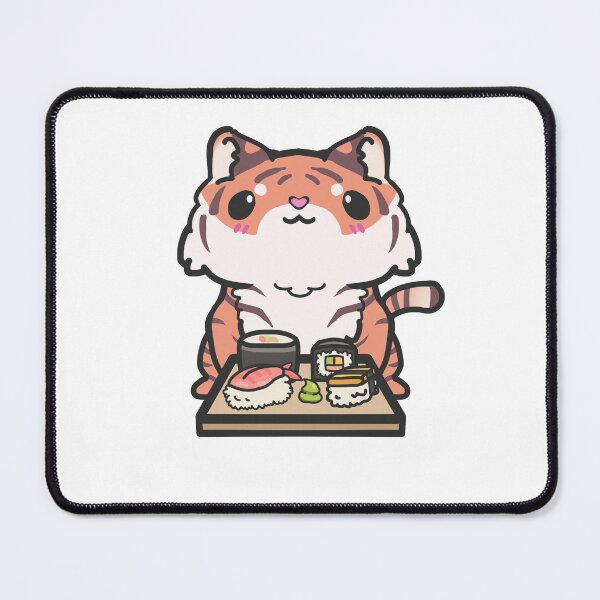 Item preview, Cute Tiger Sushi Kawaii designed and sold by patrick10reyes.