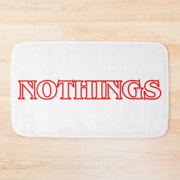 Item preview, NOTHINGS | Typography designed and sold by rsty11.