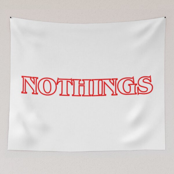 Item preview, NOTHINGS | Typography designed and sold by rsty11.