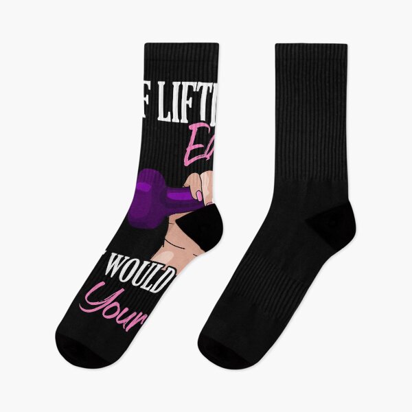 Item preview, If Lifting Was Easy It'd Be Called Your Mom Funny Workout designed and sold by Dressed For  Duty.