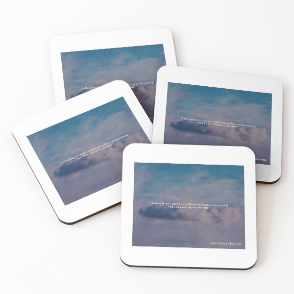 Item preview, Cloud Atlas Quote - a better world designed and sold by AtlasOfStories.
