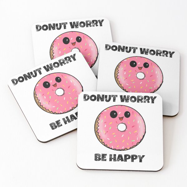 Item preview, DONUT WORRY BE HAPPY  designed and sold by RickHoggArt.