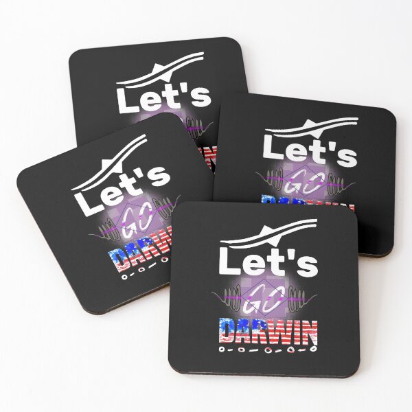 Item preview, lets go darwin - let's go darwin - funny gift idea designed and sold by Yonshop.