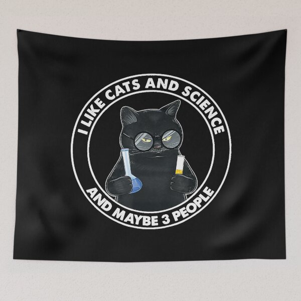 Item preview, I Like Cats And Science And Maybe 3 People designed and sold by larryscott84.