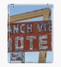 Ranch View Motel, Vaughan, New Mexico iPad Case/Skin