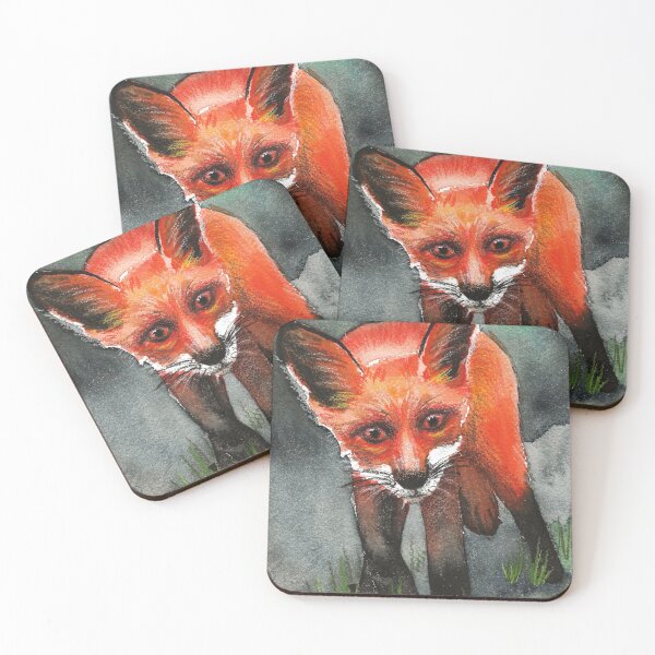 Item preview, Cute fox painting designed and sold by Egle Kristensen.