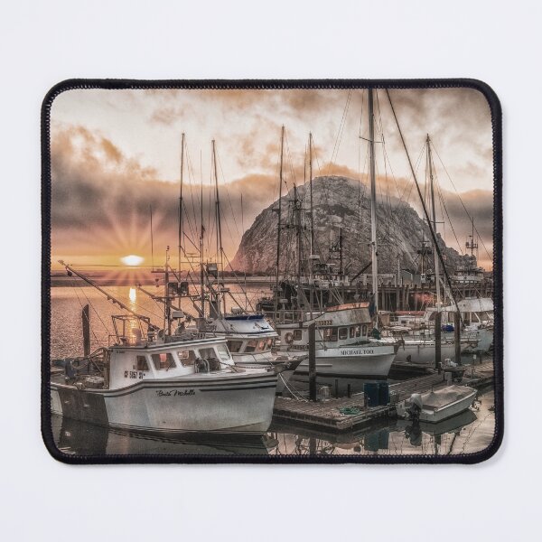 Item preview, Morro Bay Harbor At Sunset designed and sold by Fernando Margolles.