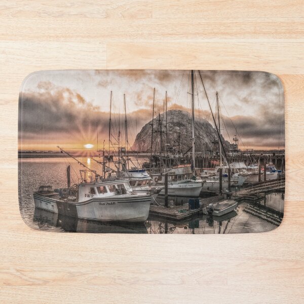 Item preview, Morro Bay Harbor At Sunset designed and sold by Fernando Margolles.