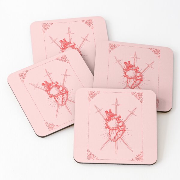 Item preview, 3 of swords tarot card designed and sold by littleaxii.