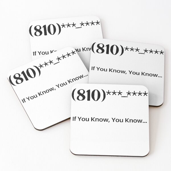 Item preview, 810 If You Know You Know funny gift idea for her & him funny sayings trending  designed and sold by Live  Today.