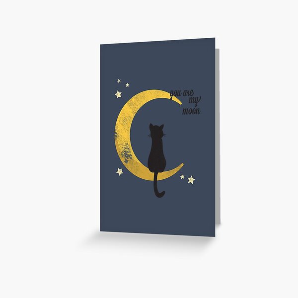 My Moon Greeting Card