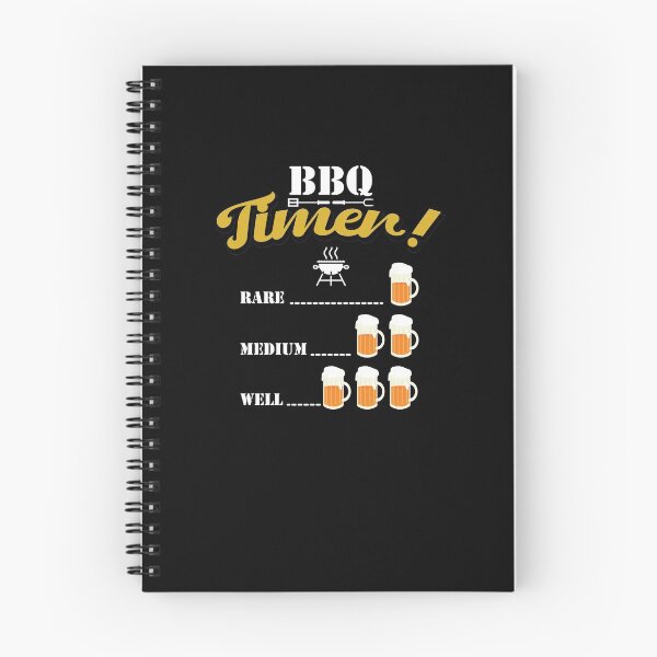Item preview, BBQ Timer Beer Drinking Funny Grilling T-Shirt designed and sold by StairheadStore.