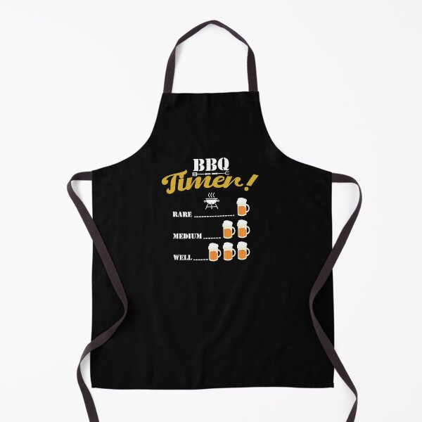 Item preview, BBQ Timer Beer Drinking Funny Grilling T-Shirt designed and sold by StairheadStore.