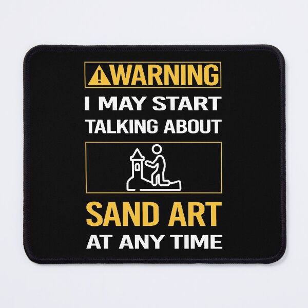 Item preview, Funny Warning Sand Art designed and sold by FulviaContreras.