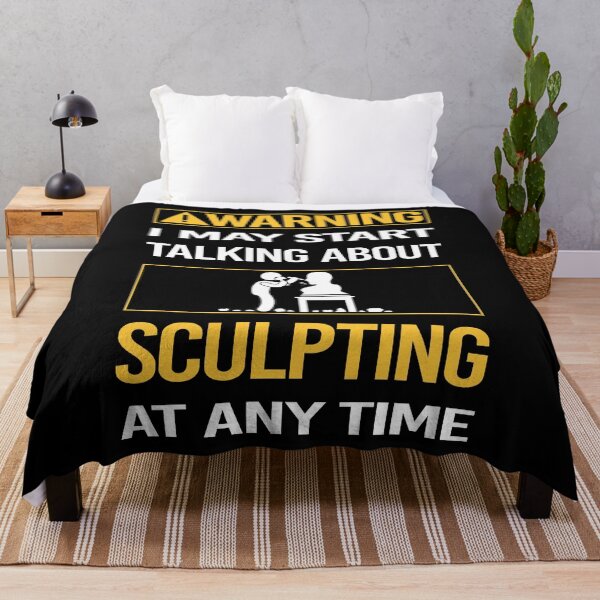 Item preview, Funny Warning Sculpting Sculptor Sculpture designed and sold by FulviaContreras.