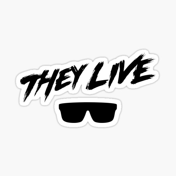 Item preview, They Live - minimalist designed and sold by neon-d.
