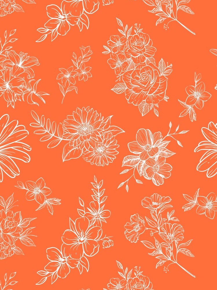 Thumbnail 5 of 5, iPhone Case, Floral Flower Pattern designed and sold by Patternsthetic.