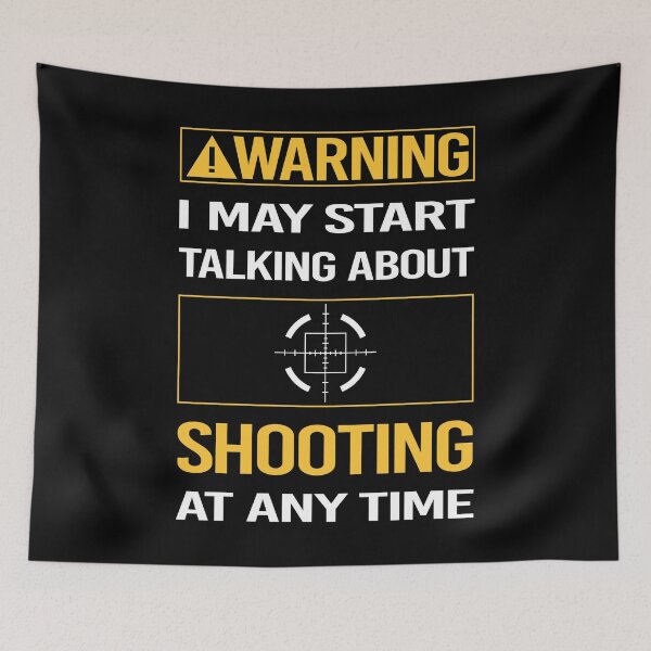 Item preview, Funny Warning Shooting designed and sold by FulviaContreras.