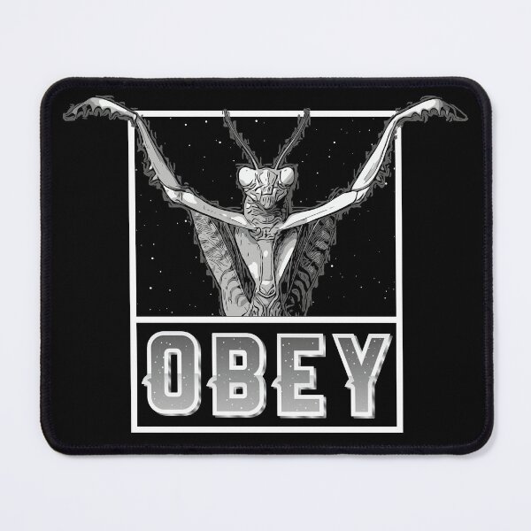 Item preview, Obey The Bug - Mantis Space Alien, Illuminati Agenda 2030 designed and sold by NatIntrovertSoc.