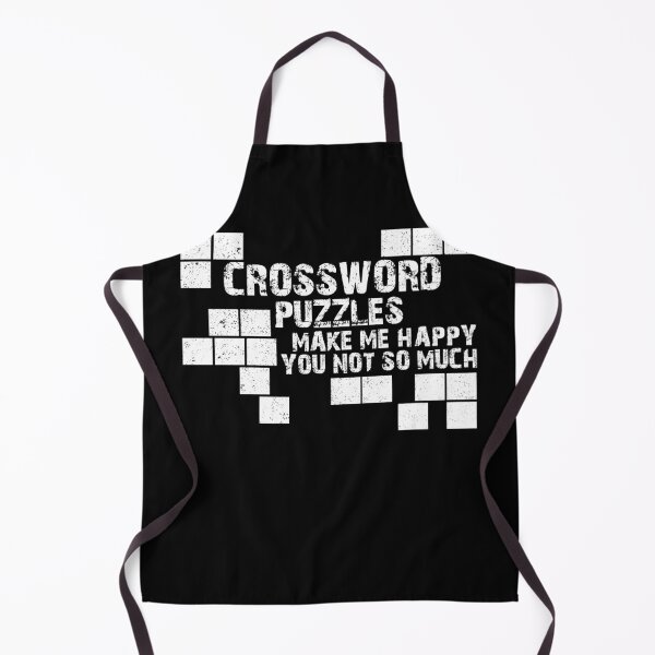 Item preview, Crossword Puzzles Make Me Happy, Crossword Puzzle Day designed and sold by Shirtflyer.