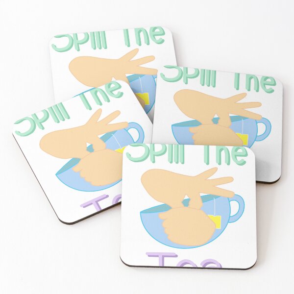 Item preview, Spill the tea ASL designed and sold by beanzerr.
