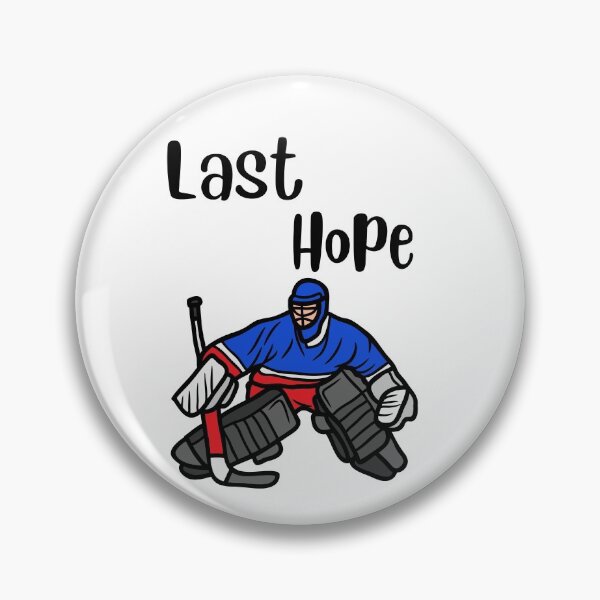 Item preview, Last hope hockey goalie designed and sold by allaboutsportss.