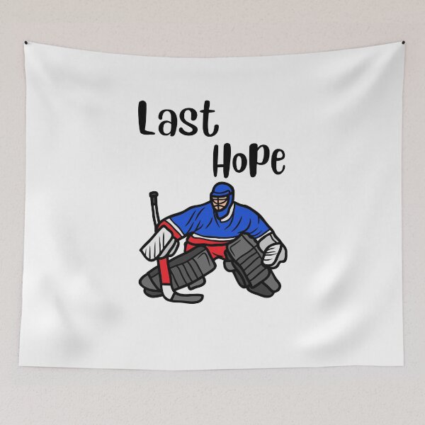 Item preview, Last hope hockey goalie designed and sold by allaboutsportss.